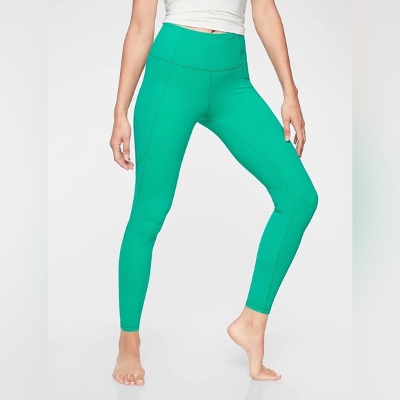 Athleta Pants - Athleta Salutation Stash Tight Legging Valley Green - Size M